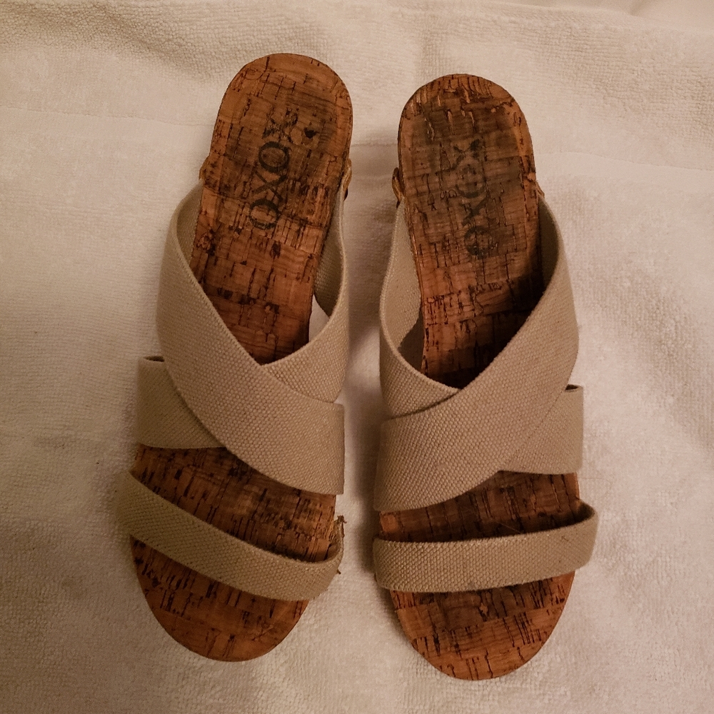 XOXO Wedge Sandals